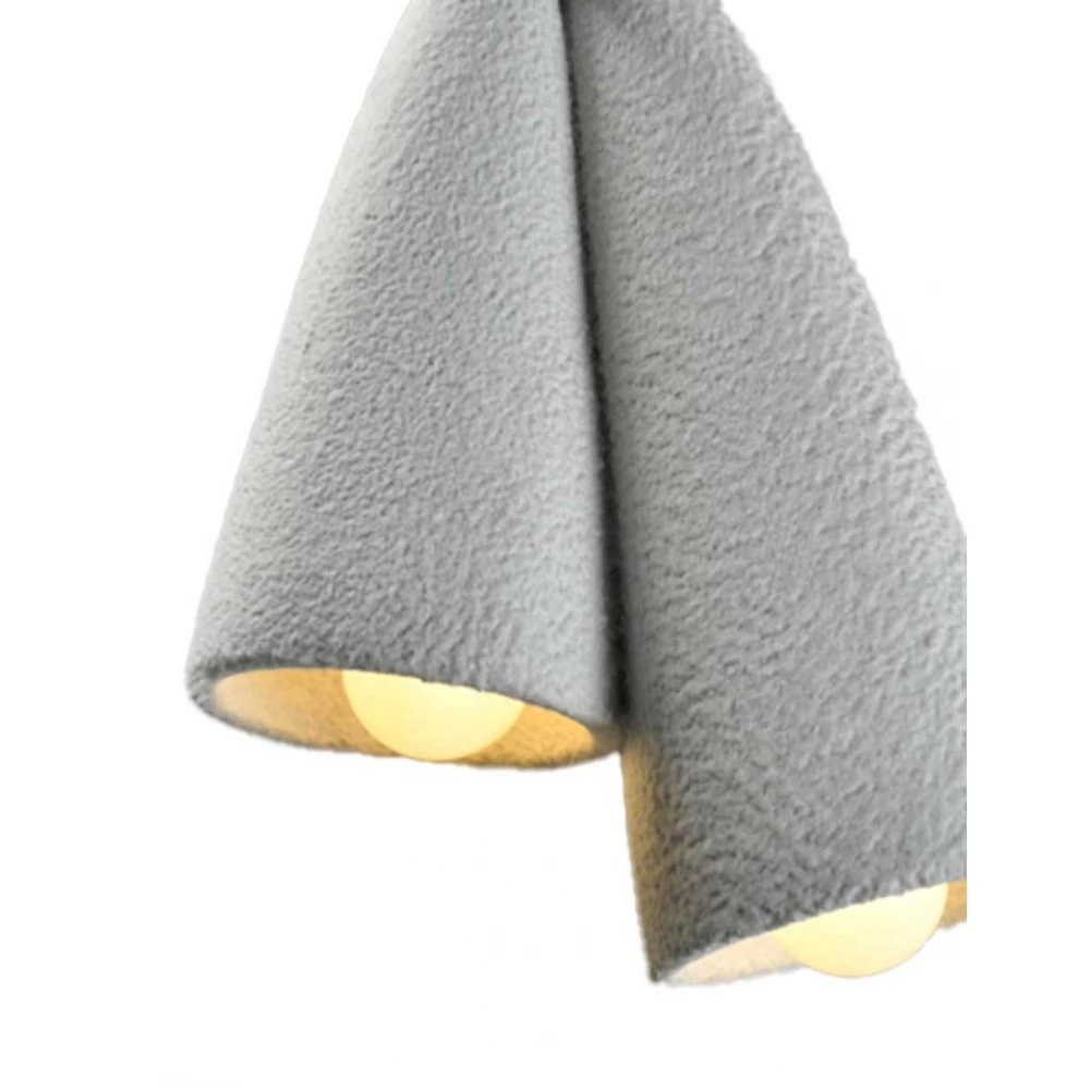 Επίτοιχο Φωτιστικό Δίφωτο Λευκό 2xE27 Fold - LUCIDO