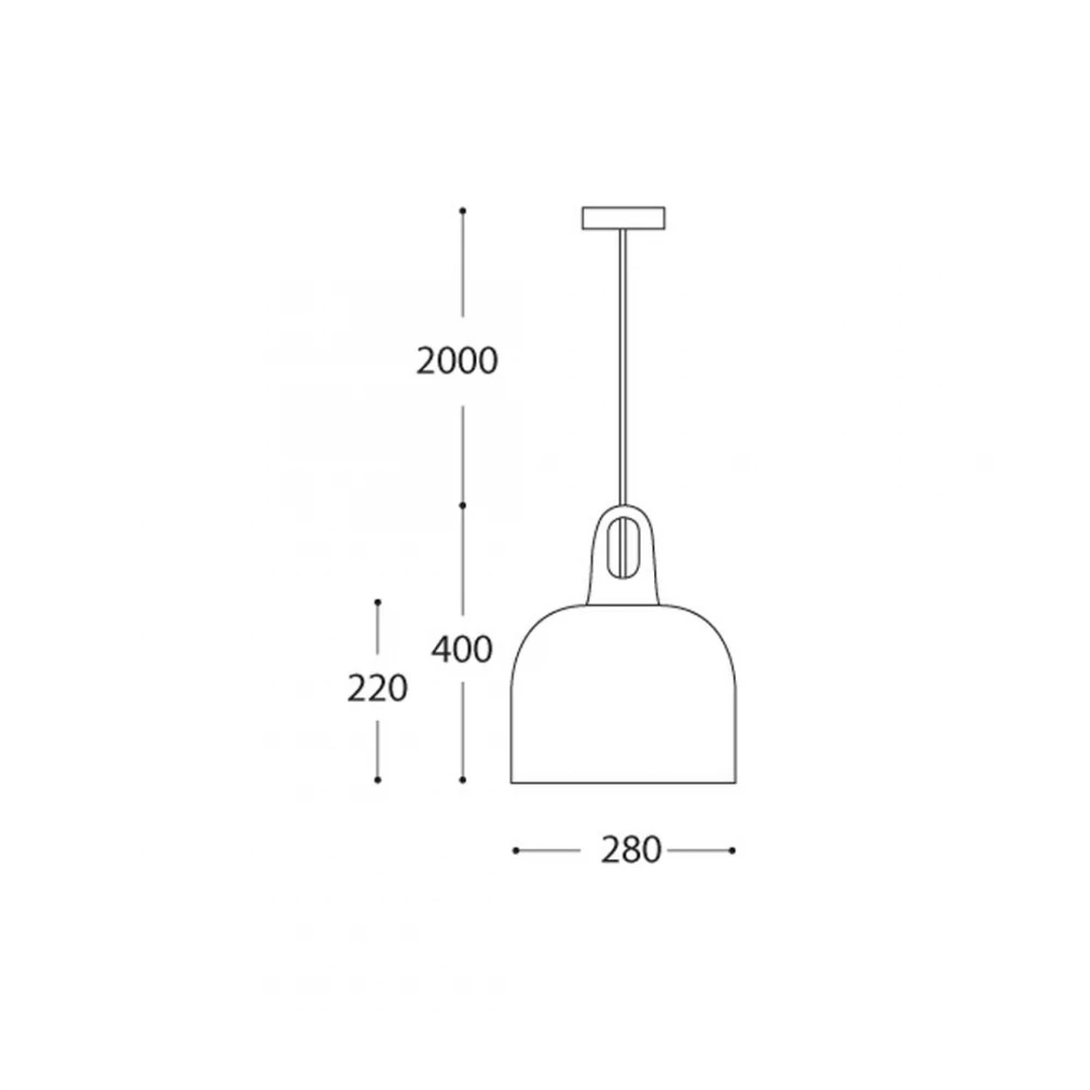 Κρεμαστό Φωτιστικό Μονόφωτο Μεταλλικό Χρυσό-Σαμπανιζέ Ματ 1xE27 Leicht-A WH LUCIDO
