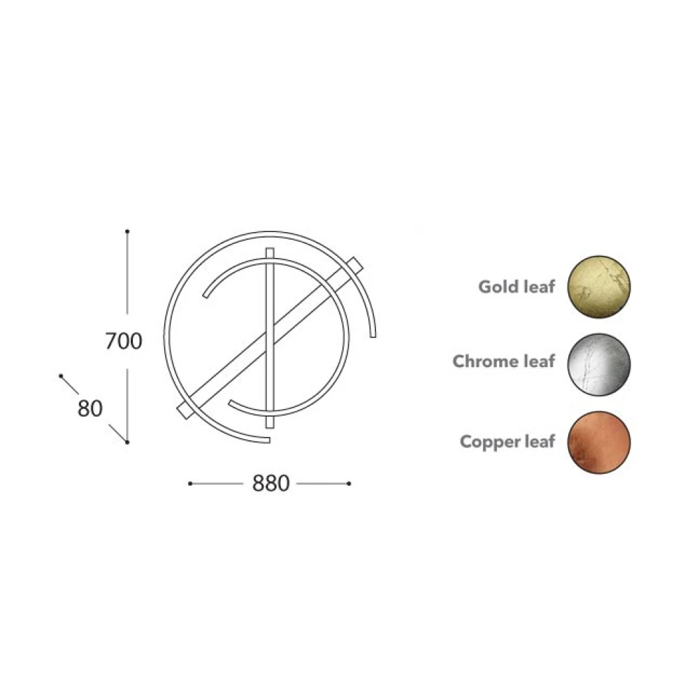 LED Πλαφονιέρα Αλουμινίου Μαύρη - 65W 4550lm Lunagirl - LUCIDO