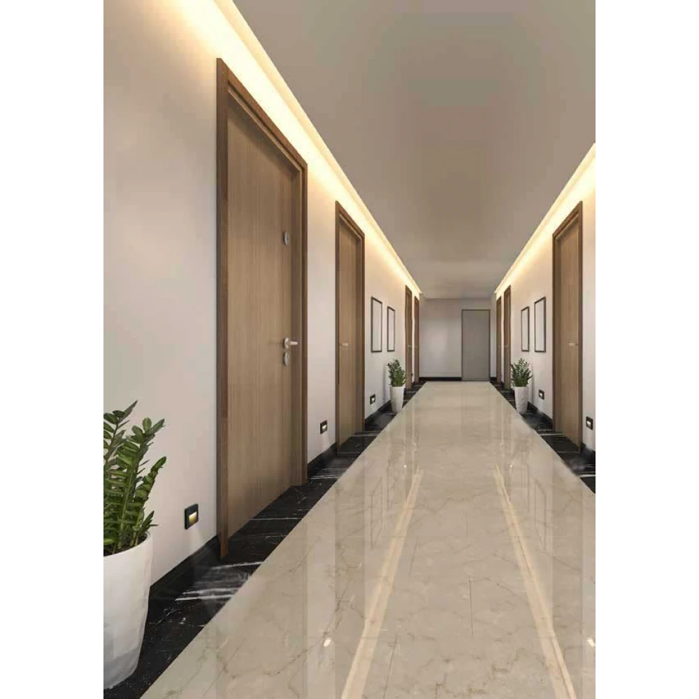 Led Απλίκα Εξωτερικού Χώρου Ανθρακί Slim 2W 4000K Ουδέτερο IP65 Nado SQ - LUCIDO