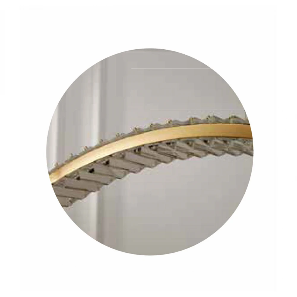 Led Κρεμαστό Φωτιστικό Μεταλλικό Με Κρύσταλλο 36W Dimmable Optical-B - LUCIDO