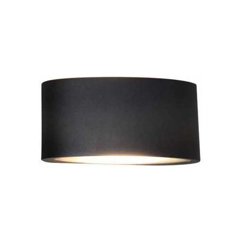 Led Απλίκα Up - Down Οβάλ Σε Λευκό ή Μαύρο Χρώμα 6W IP54 OVA - LUCIDO