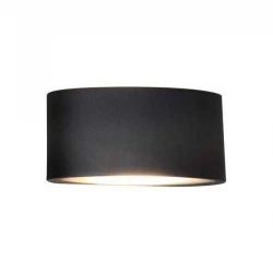 Led Απλίκα Up - Down Οβάλ Σε Λευκό ή Μαύρο Χρώμα 6W IP54 OVA - LUCIDO