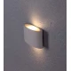 Led Απλίκα Up - Down Οβάλ Σε Λευκό ή Μαύρο Χρώμα 6W IP54 OVA - LUCIDO