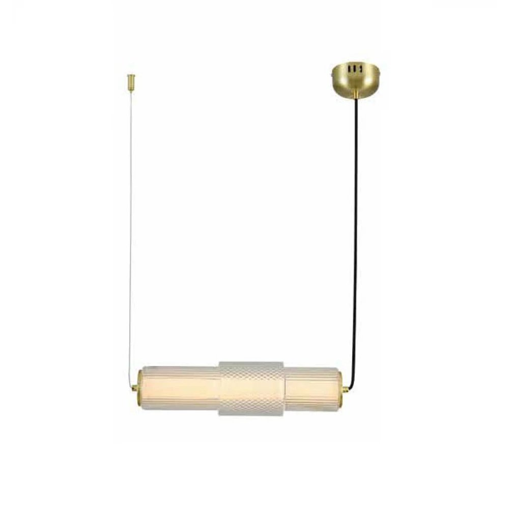 Led Κρεμαστό Φωτιστικό Γυάλινο Οπάλ Διάφανο 12W Dimmable Pop - CL LUCIDO