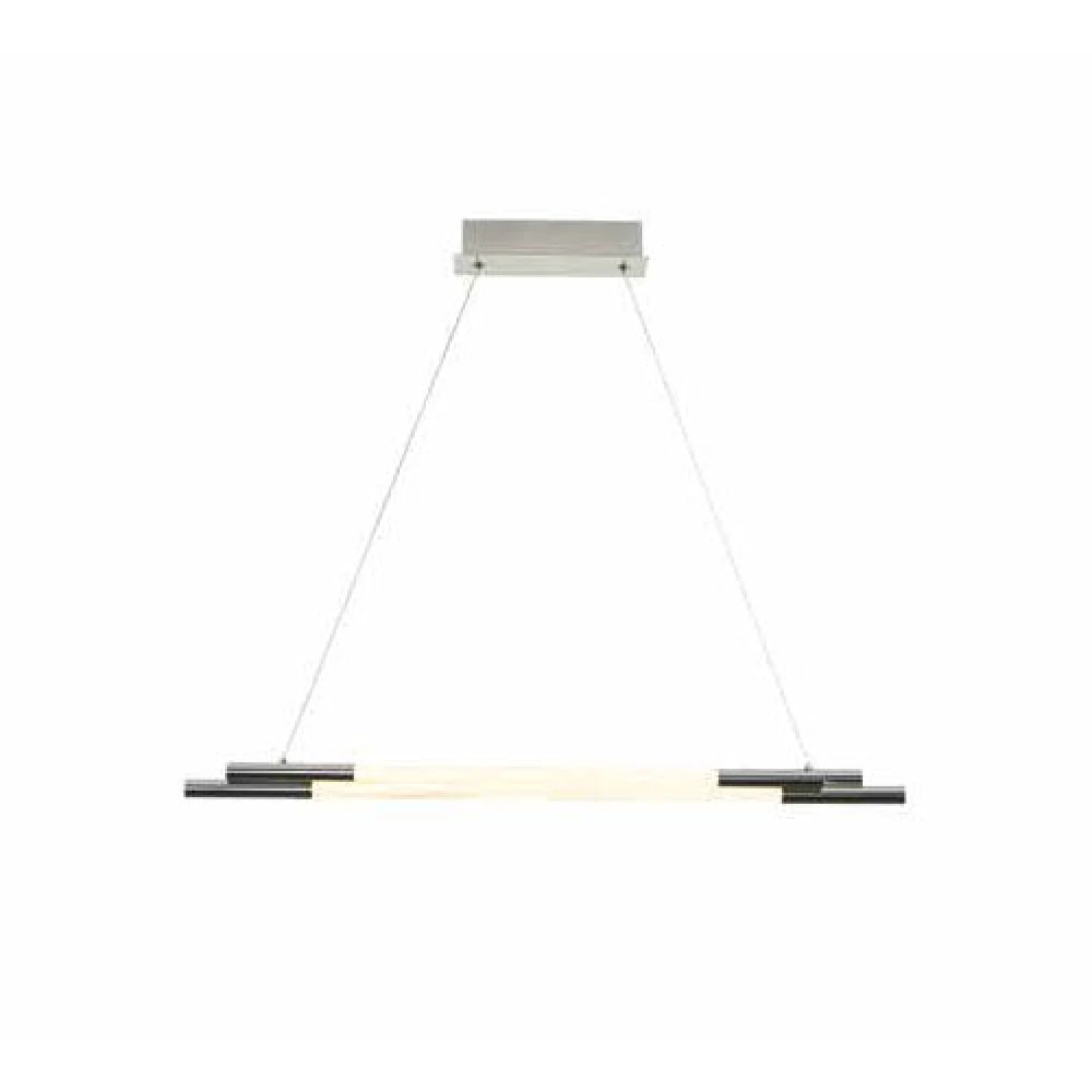 Led Κρεμαστό Φωτιστικό Μεταλλικό Σε Χρώμιο 39W Swing-B LUCIDO
