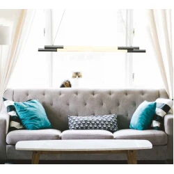 Led Κρεμαστό Φωτιστικό Μεταλλικό Σε Χρώμιο 39W Swing-B LUCIDO