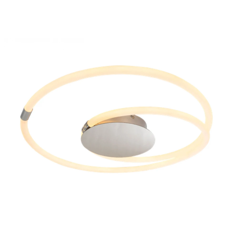 Led Φωτιστικό Οροφής Μεταλλικό σε Χρώμιο 55W Swing-C LUCIDO