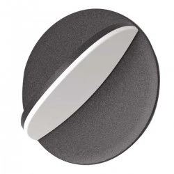 Led Απλίκα Εξωτερικού Χώρου Αλουμινίου Γκρι 16W IP65 Teeter LUCIDO