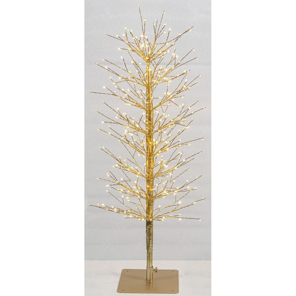 Φωτιζόμενο Δέντρο Με 400 Led Φωτάκια (40 Led Flash) ,Μετασχηματιστή ip44 Και Dimmer 120(h)cm