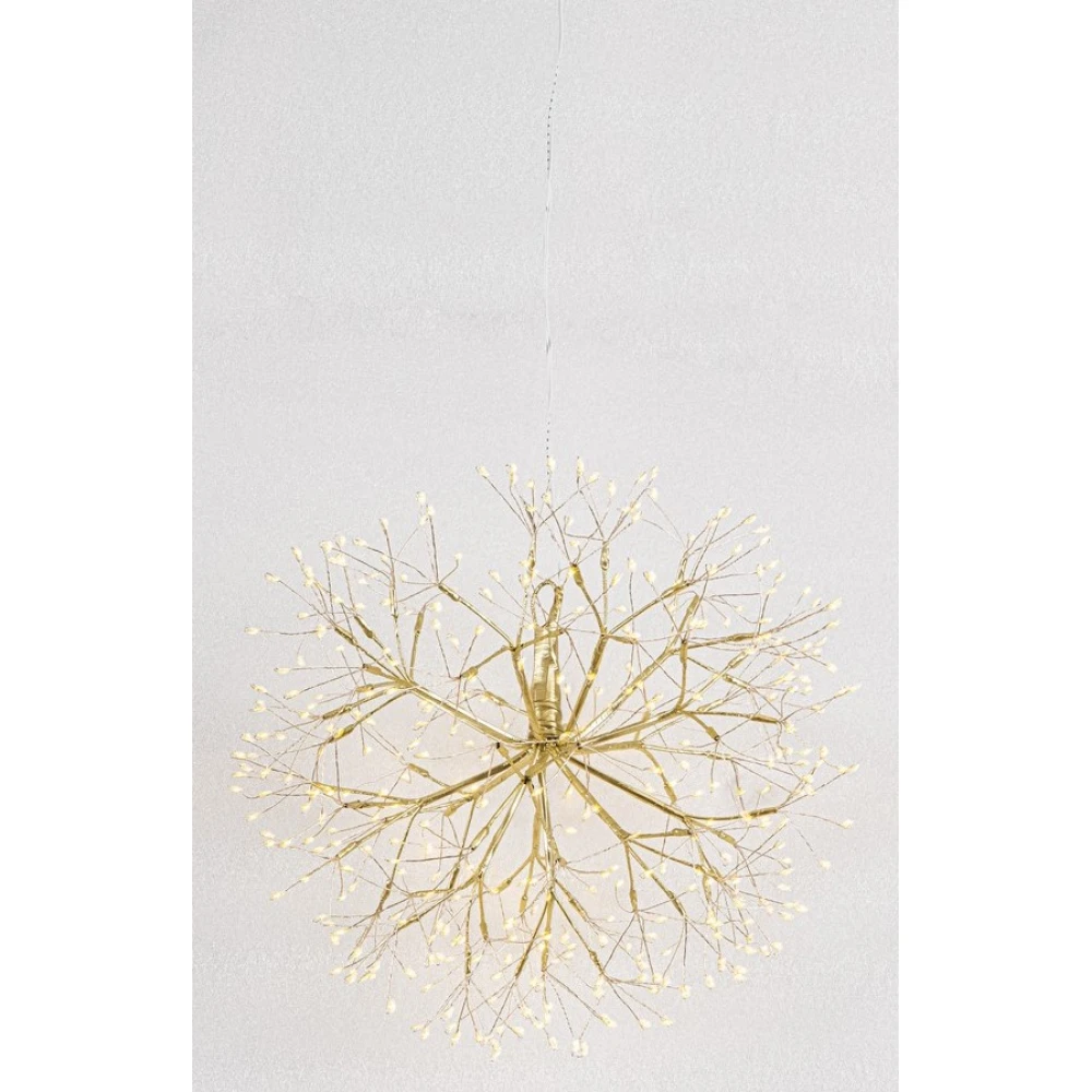 Φωτιζόμενη Χριστουγεννιάτικη Μπάλα Με 3750 Led Θερμού Φωτισμού Με Μετασχηματιστή ip44 Και Dimmer 100cm