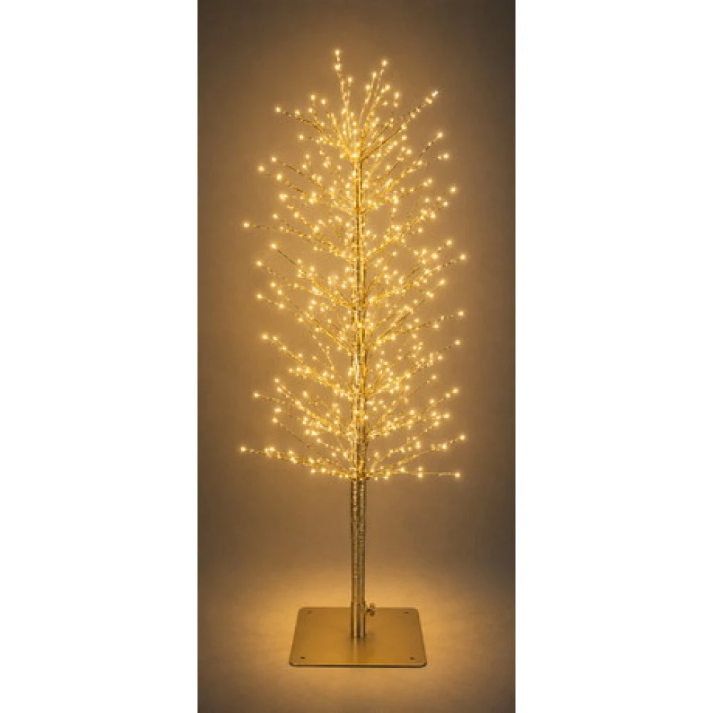 Φωτιζόμενο Δέντρο Με 320 Led Φωτάκια (32 Led Flash) ,Μετασχηματιστή ip44 Και Dimmer 90(h)cm
