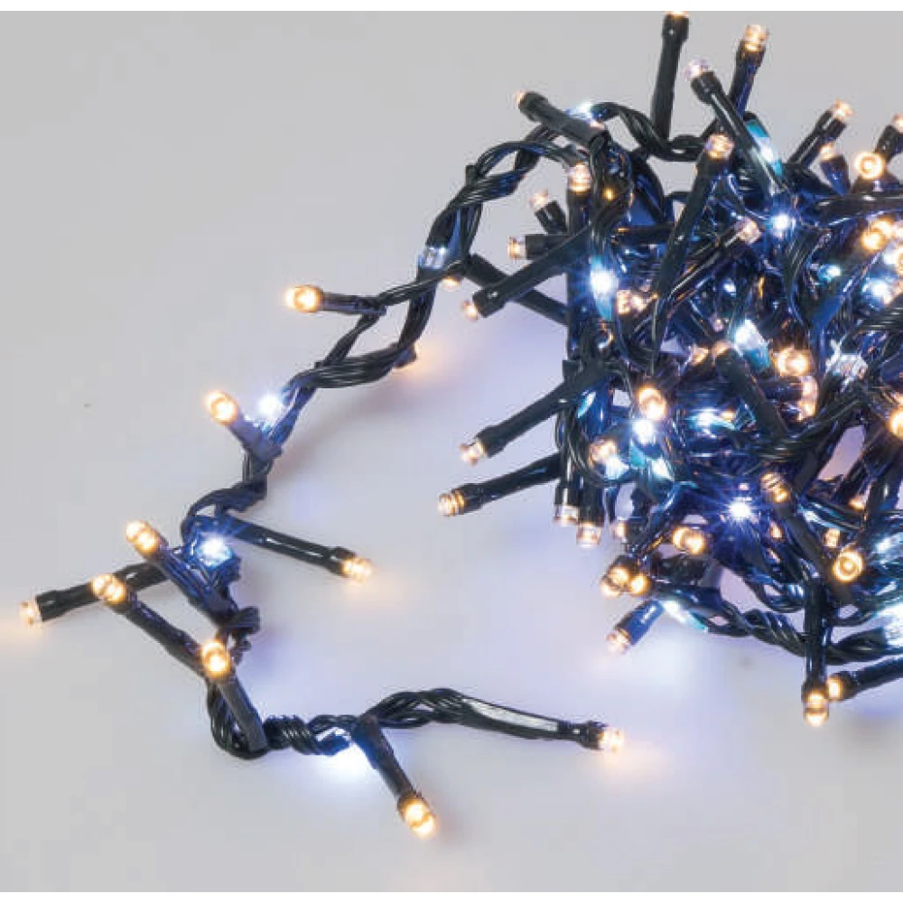 700L Led Κουρτίνα Ροής Με Μετασχηματιστή 4 Ταχυτήτων 300 x 100(h)cm (500L Θερμά Σταθερά Και 200L Λευκά Ροής New Drop