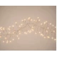 400Led Λαμπάκια Φοίνικας Επεκτεινόμενα Ip44 ,Με Διάφανο Καλώδιο/Θερμό Λαμπάκι ,6,7 Μέτρα (Kelvin: 2.500 - 3.000)