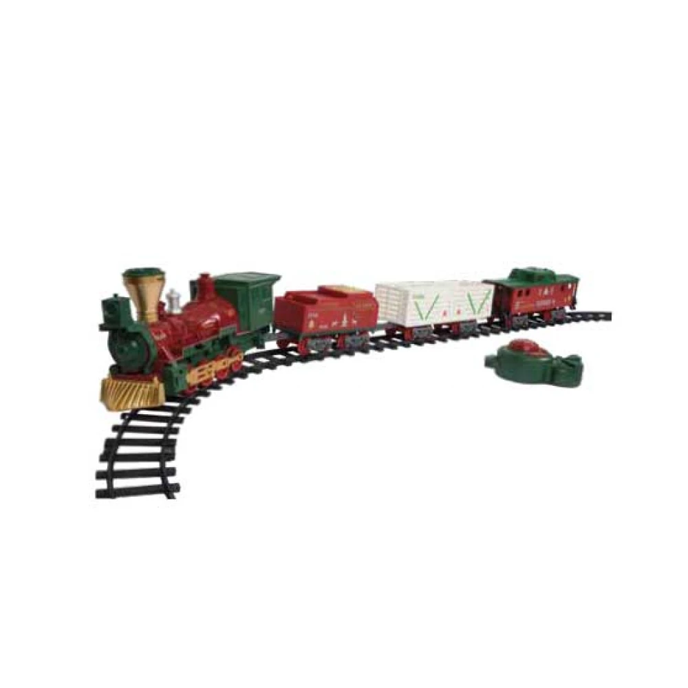 ΤΡΕΝΟ 4 ΒΑΓΟΝΙΩΝ ΜΕ ΚΙΝΗΣΗ, ΗΧΟ, ΦΩΣ & ΕΦΕ ΚΑΠΝΟΥ ΜΕ ΧΕΙΡΙΣΤΗΡΙΟ ΜΠΑΤΑΡΙΑΣ 170x100cm