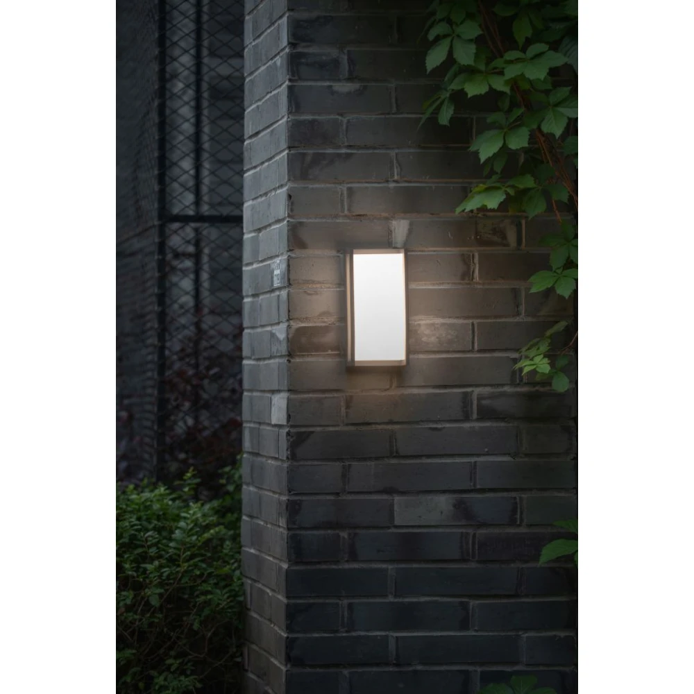 QUBO Wall Dark Grey 4000K (Cool White) Architectural Modern Diffuse Light - LUTEC