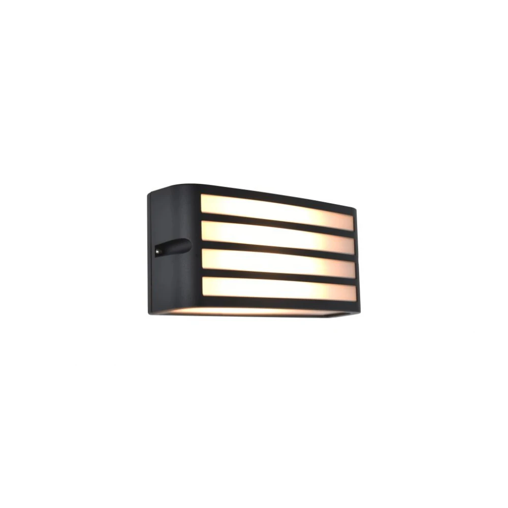ZEBRA Wall Dark Grey  Architectural Modern Diffuse Light LUTEC
