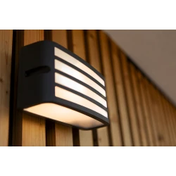 ZEBRA Wall Dark Grey  Architectural Modern Diffuse Light LUTEC
