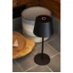 ROBLE Table Dark Grey 3000K (Warm White) Architectural Modern Portable - LUTEC