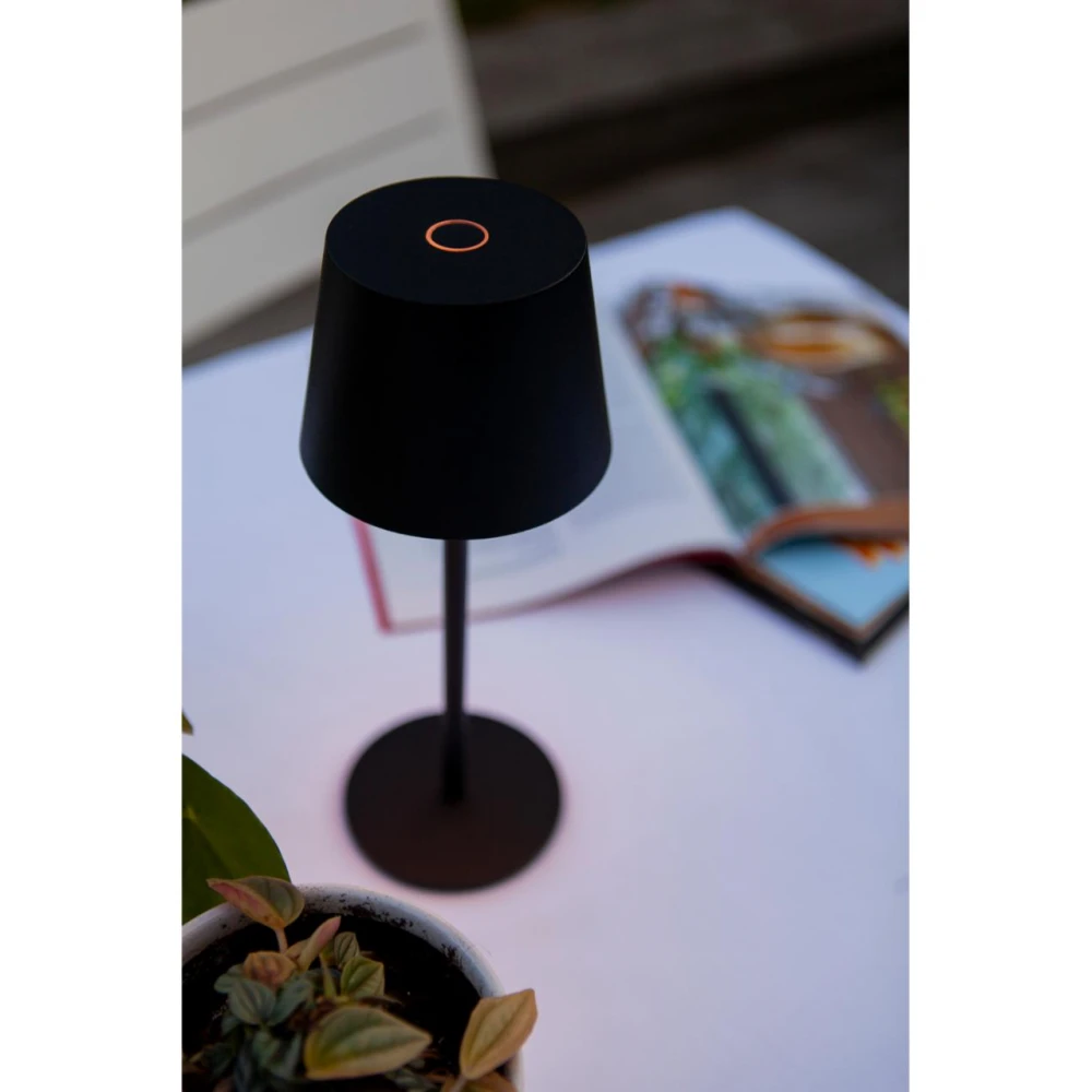 ROBLE Table Dark Grey 3000K (Warm White) Architectural Modern Portable - LUTEC