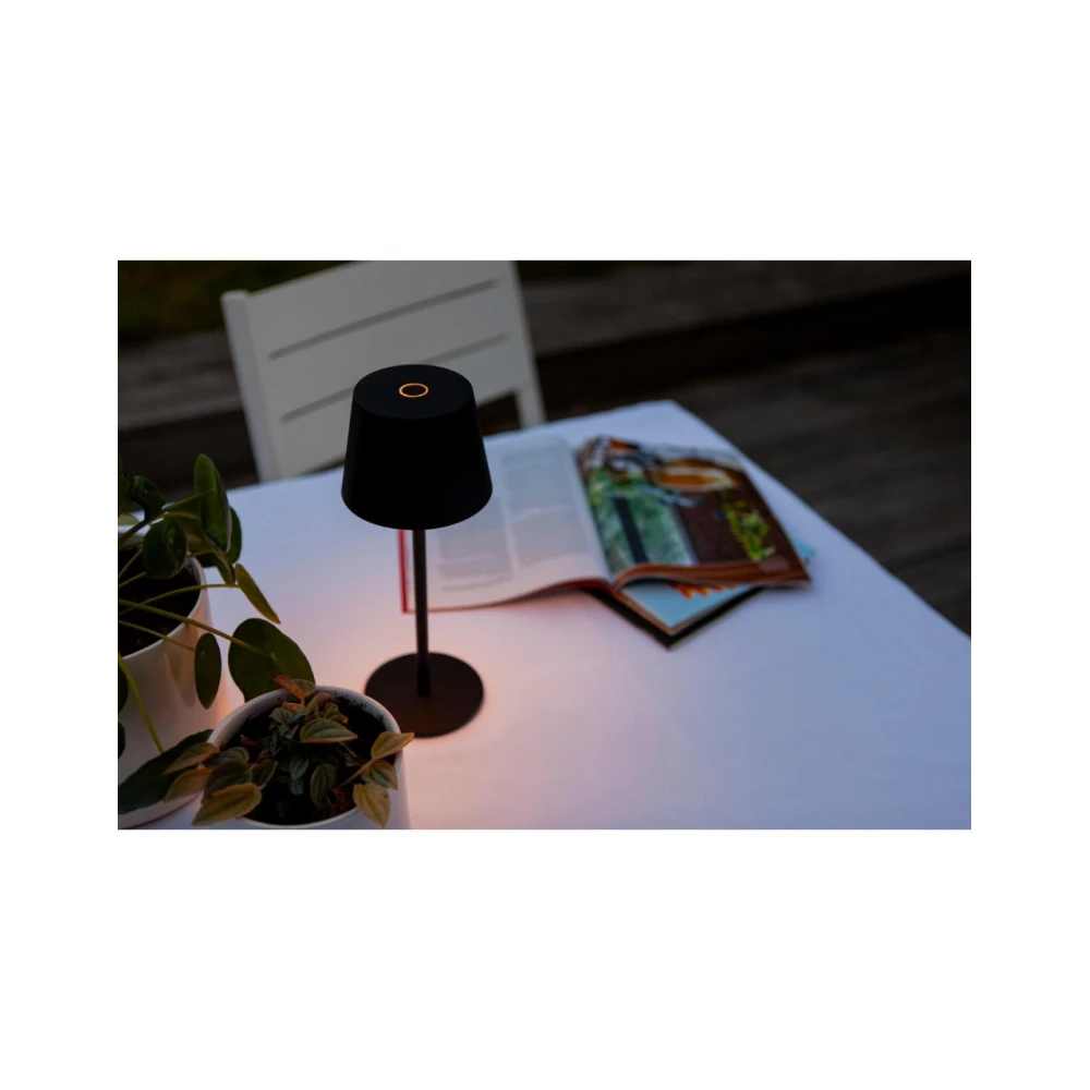 ROBLE Table Dark Grey 3000K (Warm White) Architectural Modern Portable - LUTEC