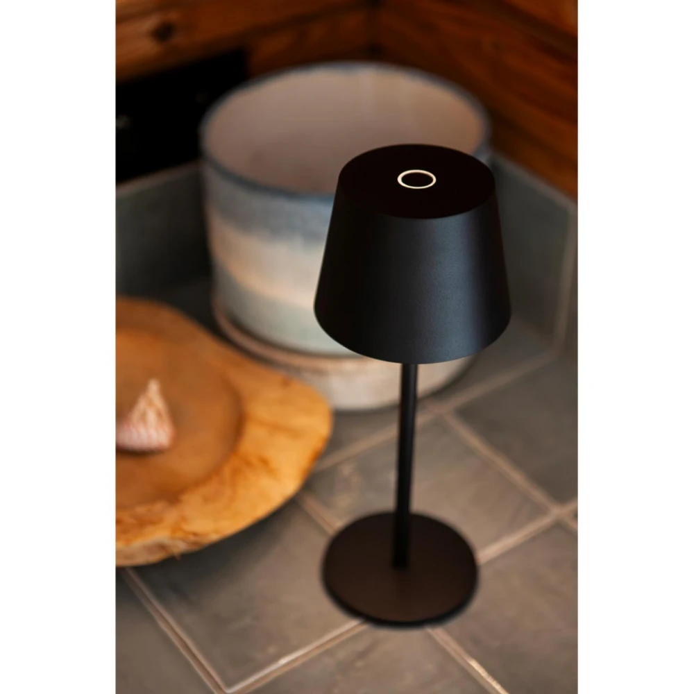 ROBLE Table Dark Grey 3000K (Warm White) Architectural Modern Portable - LUTEC