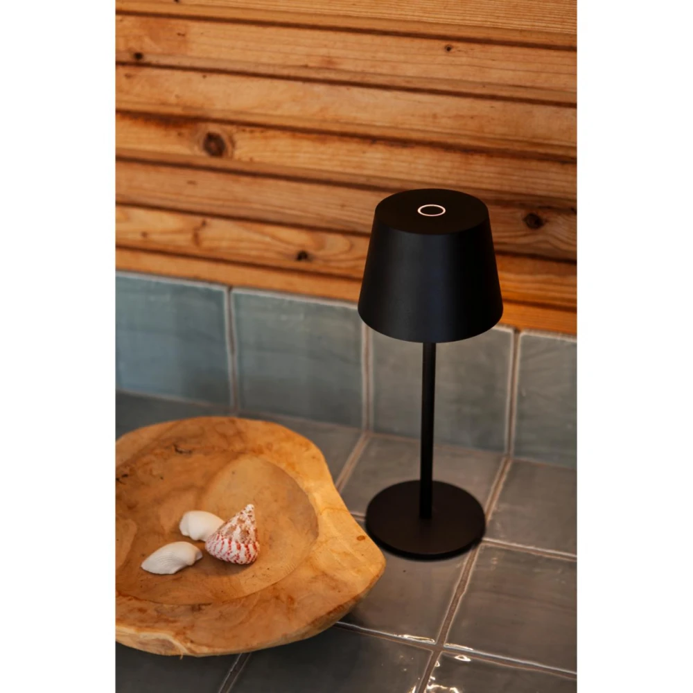 ROBLE Table Dark Grey 3000K (Warm White) Architectural Modern Portable - LUTEC