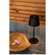 ROBLE Table Dark Grey 3000K (Warm White) Architectural Modern Portable - LUTEC