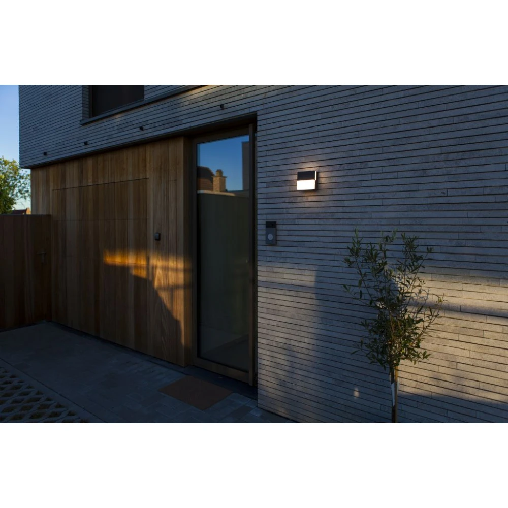 LED Απλίκα Αλουμινίου Εξωτερικού Χώρου 17W 3000K IP65 DOMINO LUTEC