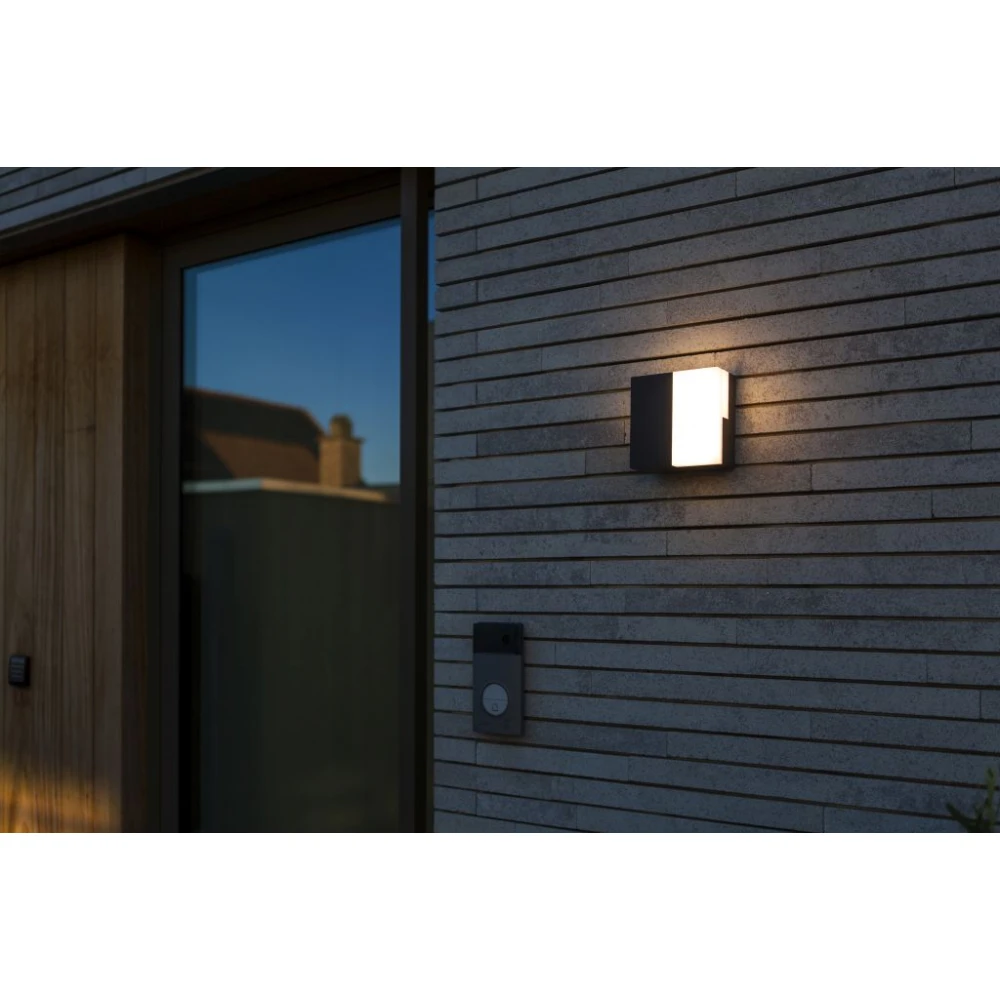 LED Απλίκα Αλουμινίου Εξωτερικού Χώρου 17W 3000K IP65 DOMINO LUTEC