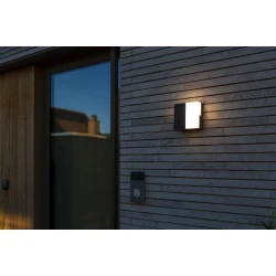 LED Απλίκα Αλουμινίου Εξωτερικού Χώρου 17W 3000K IP65 DOMINO LUTEC