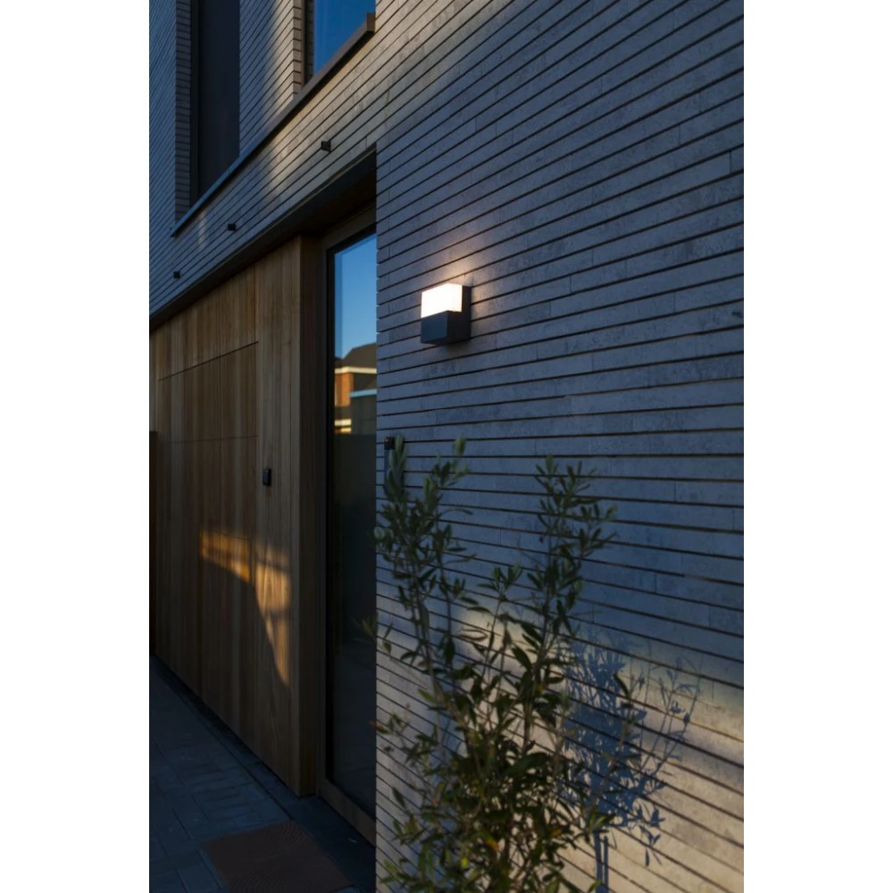 LED Απλίκα Αλουμινίου Εξωτερικού Χώρου 17W 3000K IP65 DOMINO LUTEC