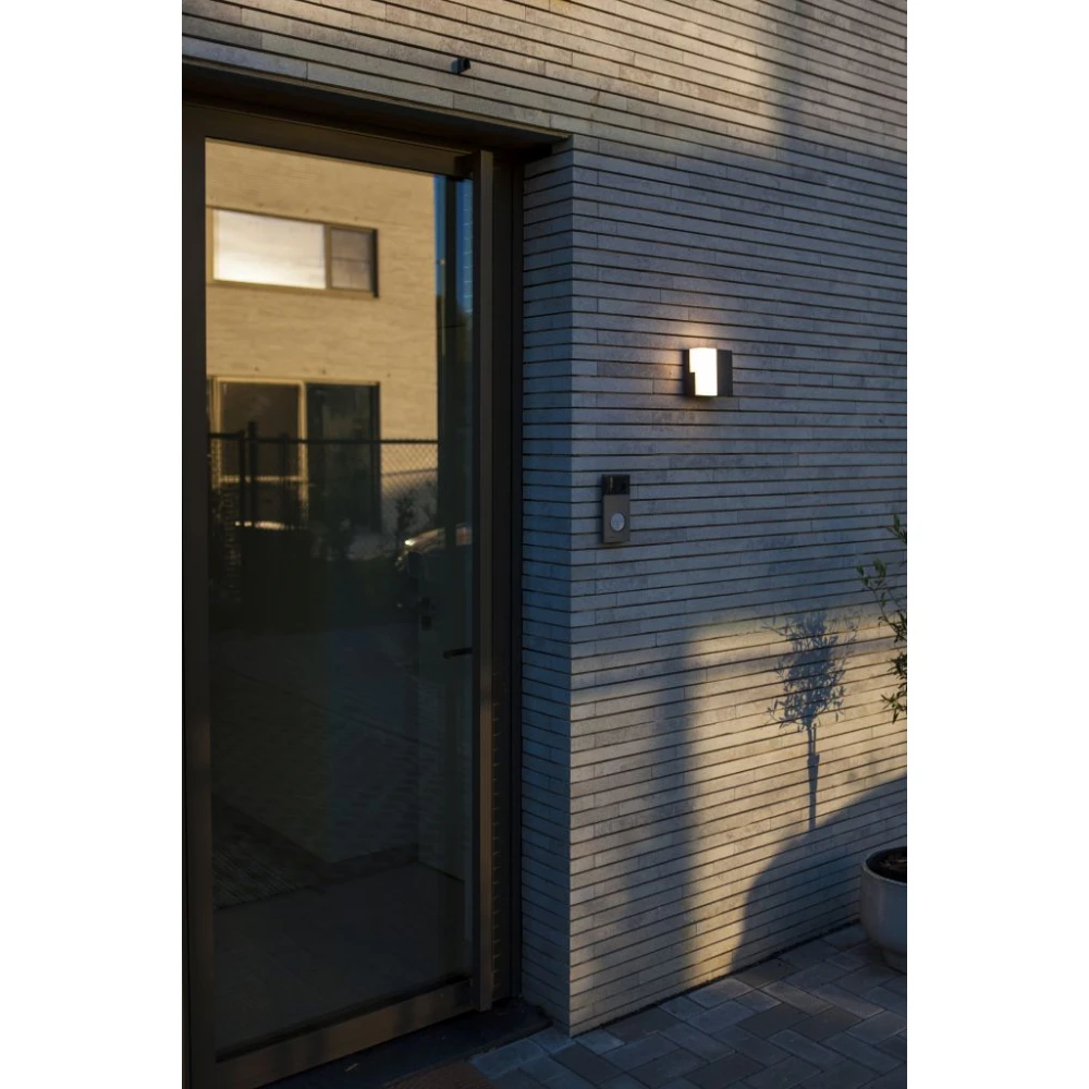 LED Απλίκα Αλουμινίου Εξωτερικού Χώρου 17W 3000K IP65 DOMINO LUTEC