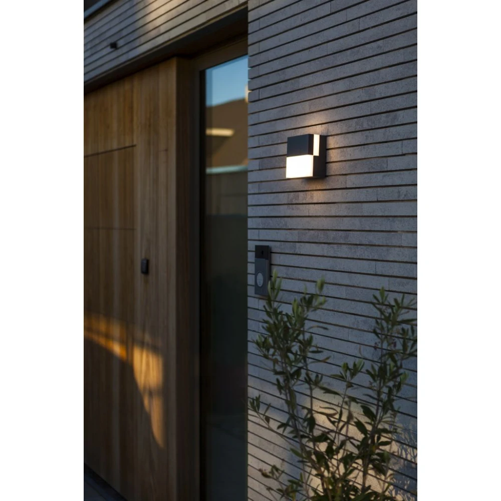 LED Απλίκα Αλουμινίου Εξωτερικού Χώρου 17W 3000K IP65 DOMINO LUTEC