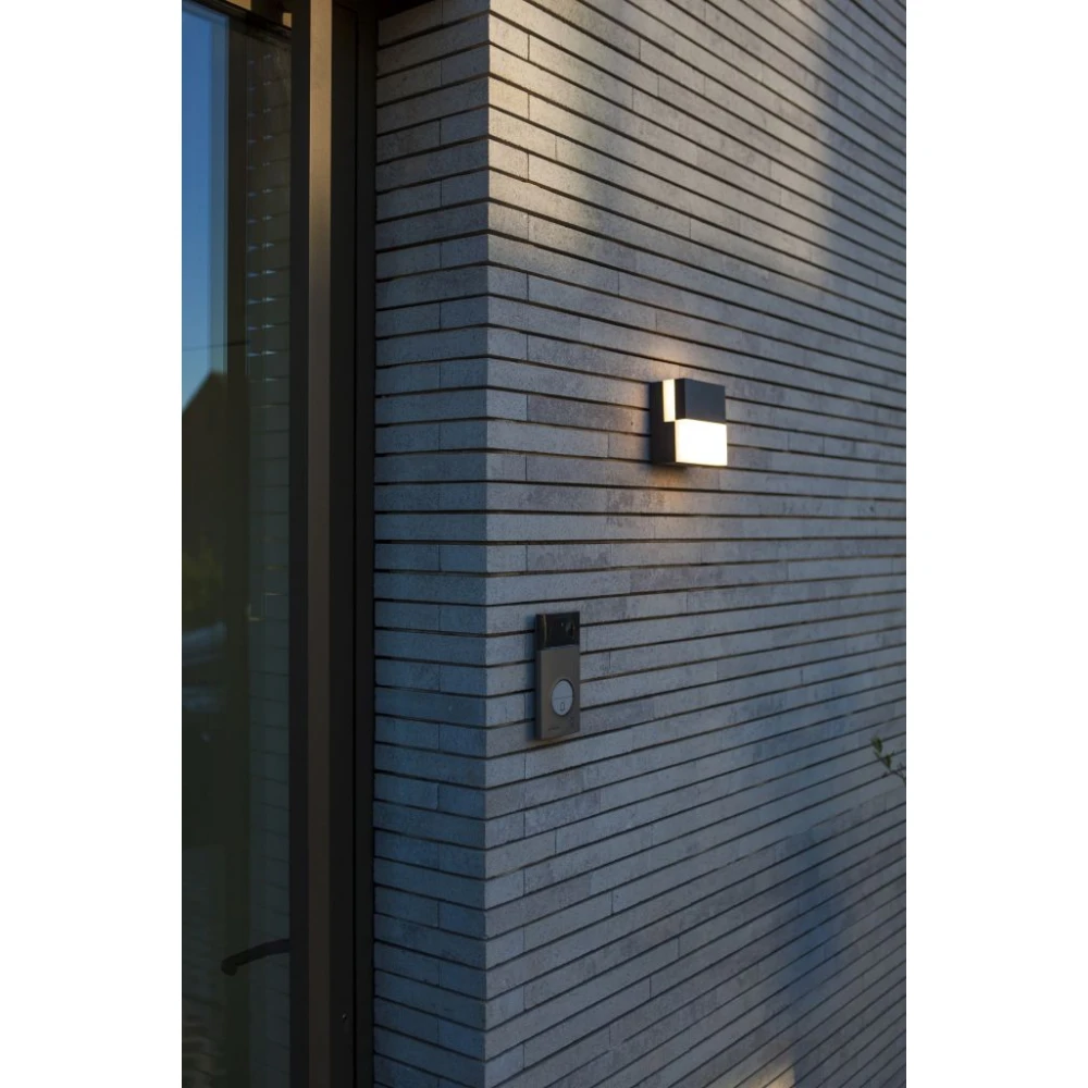 LED Απλίκα Αλουμινίου Εξωτερικού Χώρου 17W 3000K IP65 DOMINO LUTEC