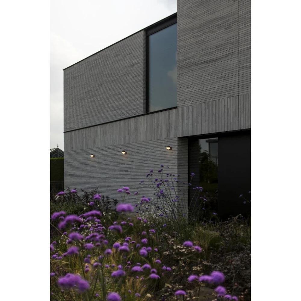 LED Επιτοίχιο Φωτιστικό Αλουμίνιο Σκούρο Γκρι 7,8W 3000K IP54 LOOMA LUTEC