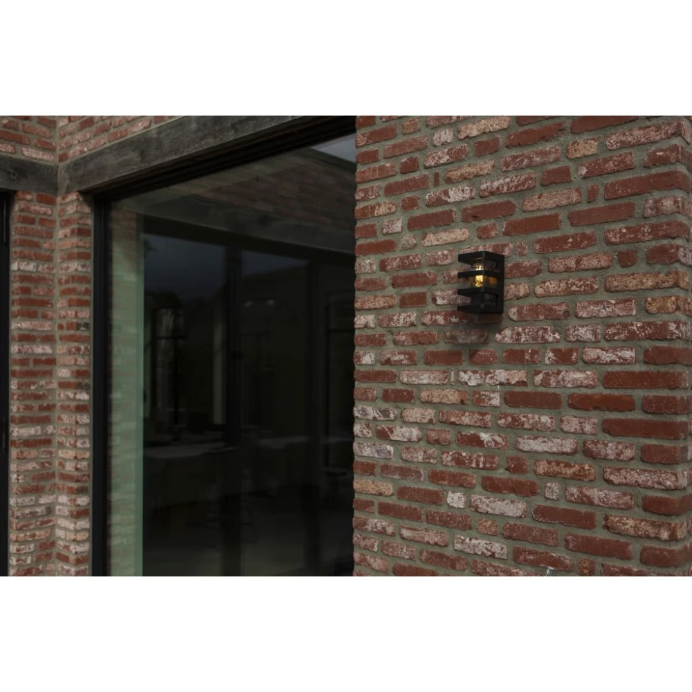 Απλίκα Εξωτερικού Χώρου Μαύρη 1xE27 IP44 DALTON LUTEC