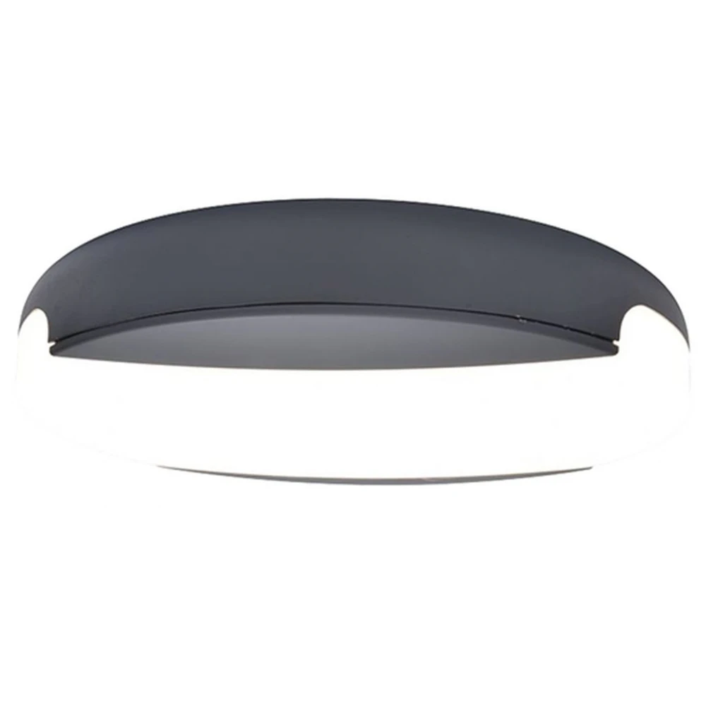 LED Φωτιστικό Οροφής Αλουμινίου Εξωτερικού Χώρου Σκούρο Γκρι 23.5W IP54 SWEEP LUTEC