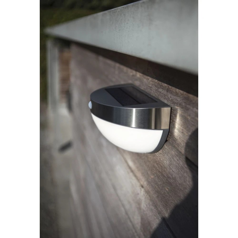 LED Ηλιακό Φωτιστικό Επίτοχιο Με Αισθητήρα 2,3W 4000K IP44 BUBBLE LUTEC