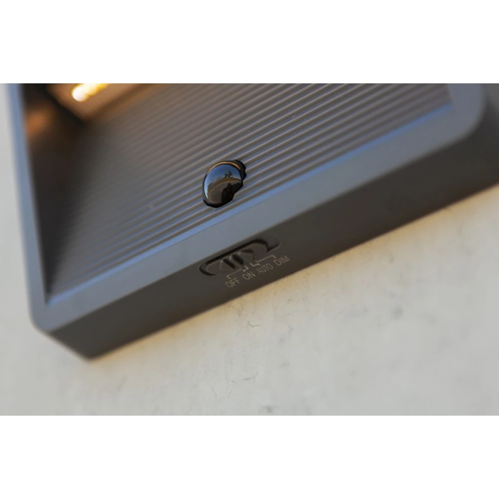 LED Ηλιακό Φωτιστικό Επίτοχιο Με Αισθητήρα 11,5W 3000K IP44 LINKO LUTEC