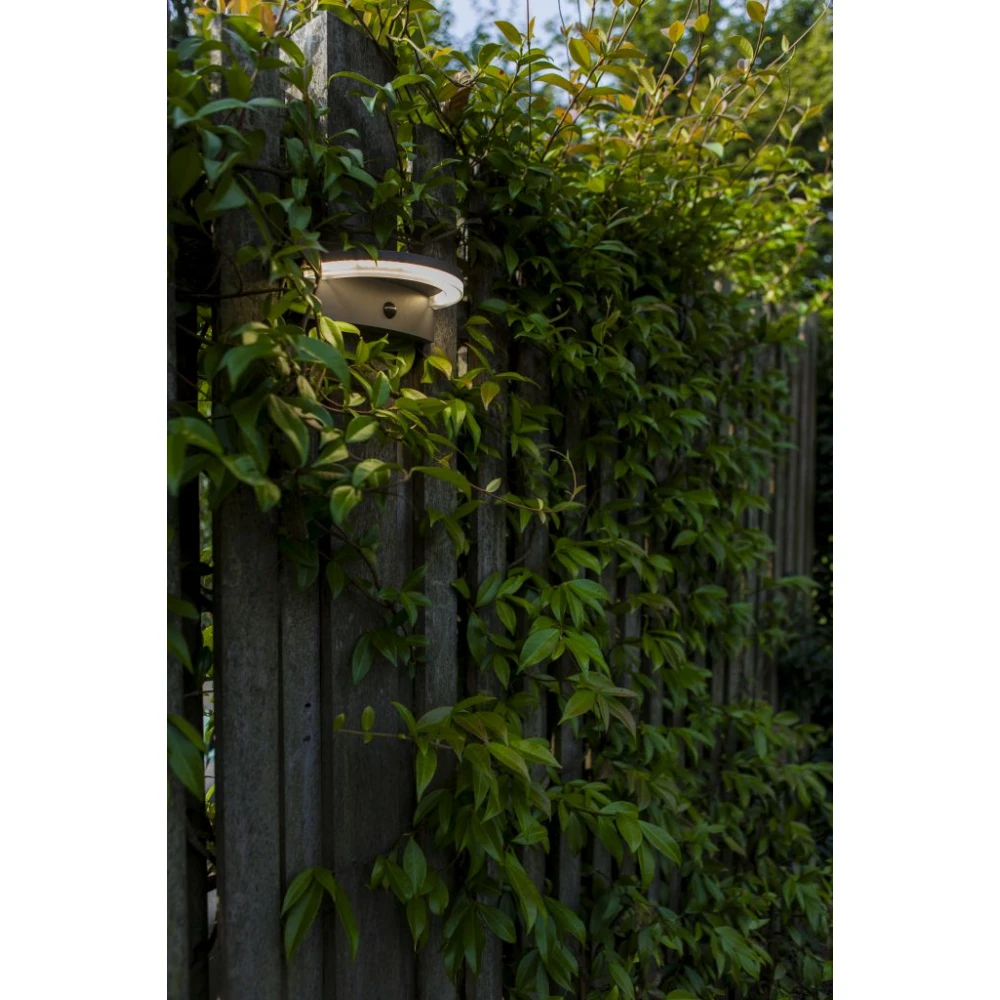 LED Ηλιακό Φωτιστικό Τοίχου Με Αισθητήρα 7W IP44 VYZOR LUTEC