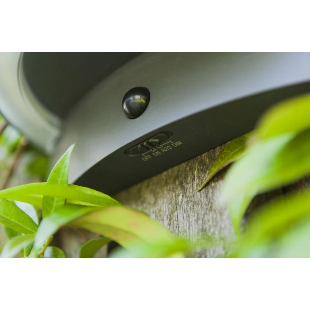 LED Ηλιακό Φωτιστικό Τοίχου Με Αισθητήρα 7W IP44 VYZOR LUTEC