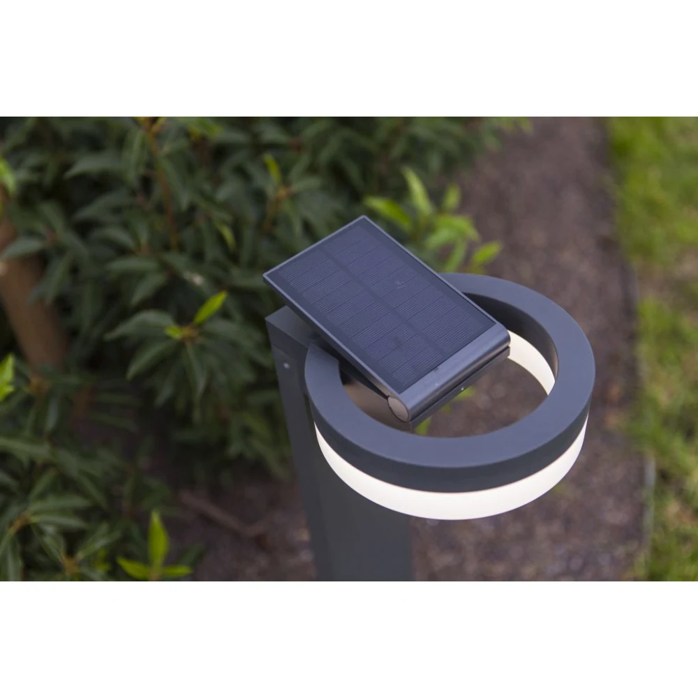 LED Ηλιακό Κολωνάκι 12W 4000K IP54 RUNDA LUTEC