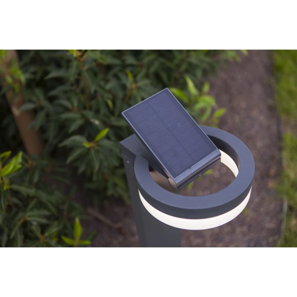 LED Ηλιακό Κολωνάκι 12W 4000K IP54 RUNDA LUTEC