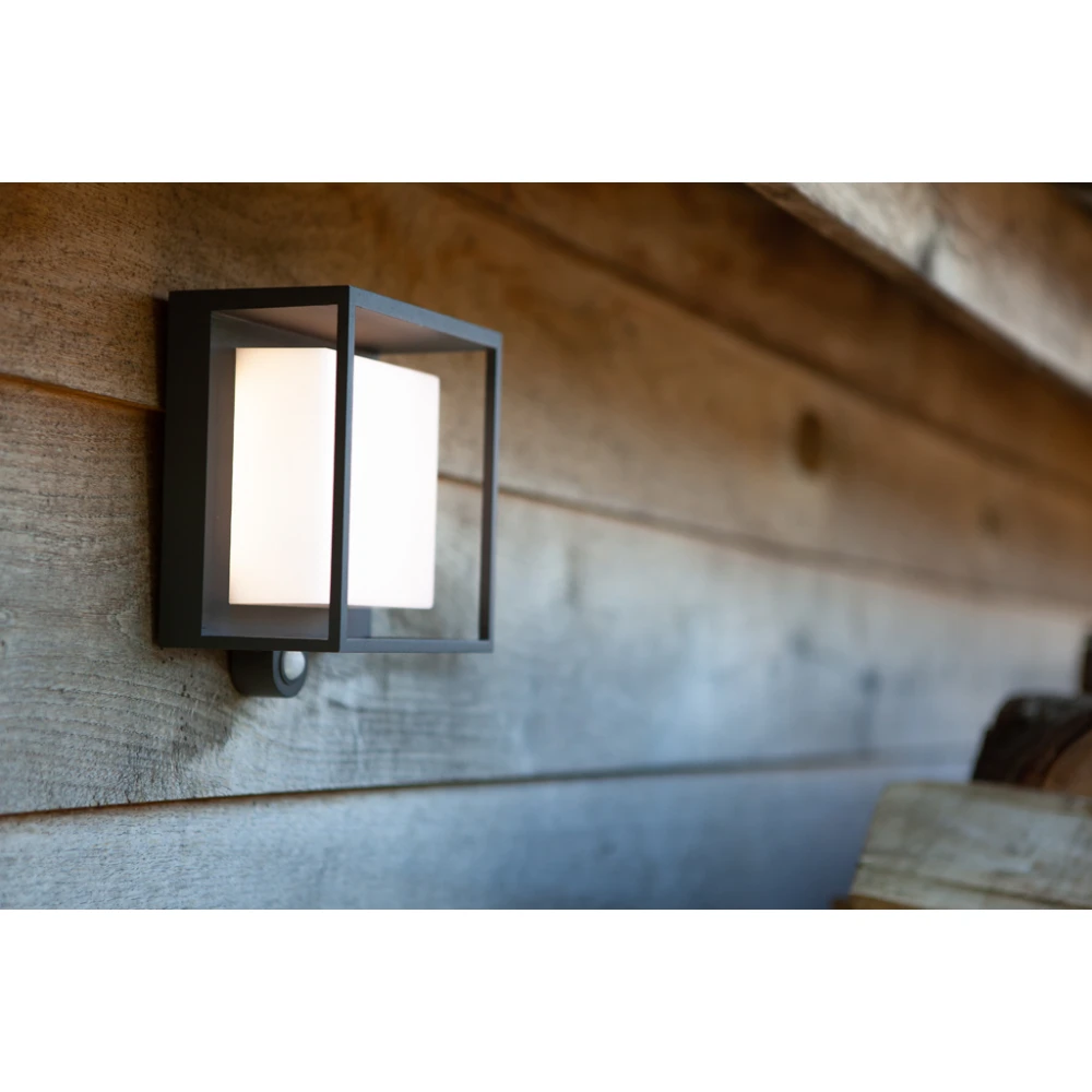 LED Ηλιακή Απλίκα Με Αισθητήρα 3W 3000K IP54 CURTIS LUTEC