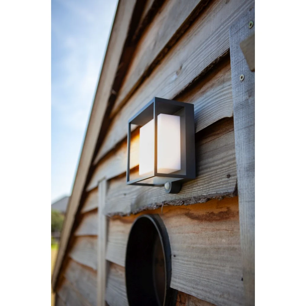 LED Ηλιακή Απλίκα Με Αισθητήρα 3W 3000K IP54 CURTIS LUTEC