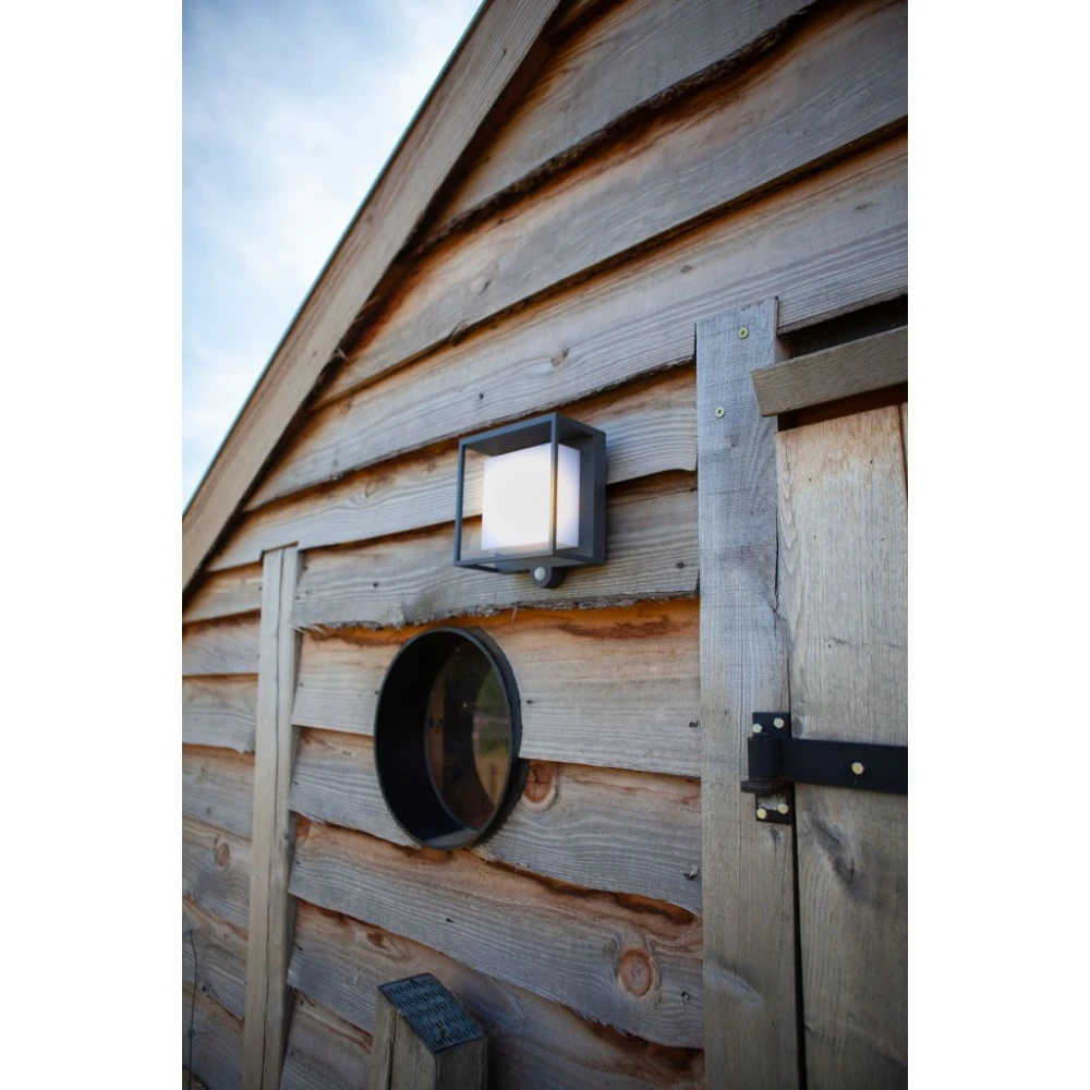 LED Ηλιακή Απλίκα Με Αισθητήρα 3W 3000K IP54 CURTIS LUTEC