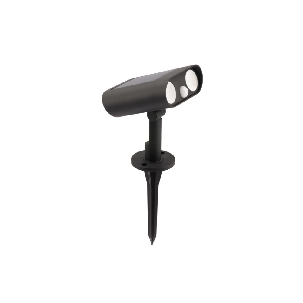 LED Ηλιακό Φωτιστικό Δαπέδου Με Αισθητήρα Κίνησης 8,2W 5000K IP54 BINGO LUTEC