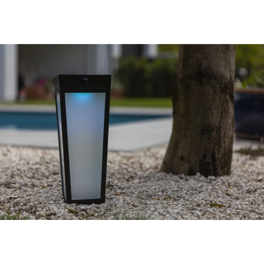 LED Ηλιακό Φωτιστικό Εδάφους Με Αισθητήρα 8,4W RGB+W IP44 DIAS LUTEC