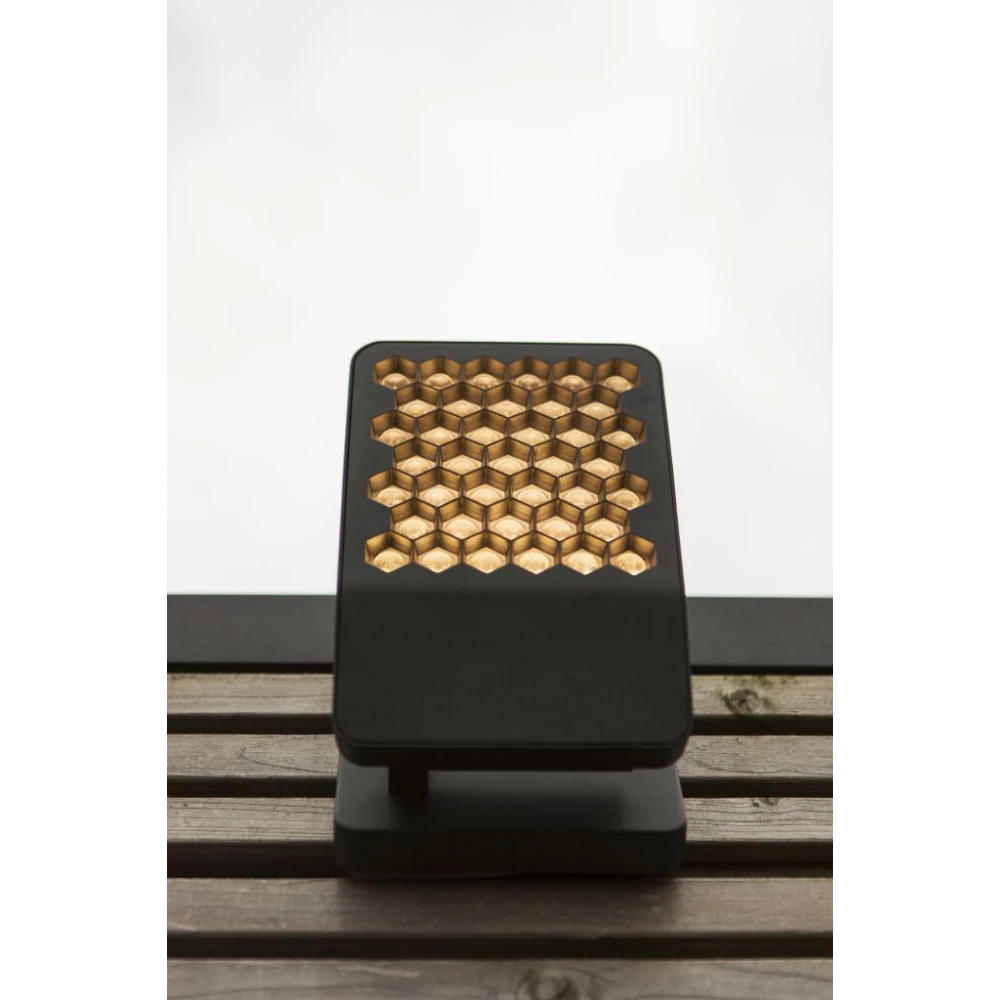 LED Επιτοίχιο Φωτιστικό Αλουμίνιο Σκούρο Γκρι 13.7W 3000K IP54 ATLANTIS LUTEC